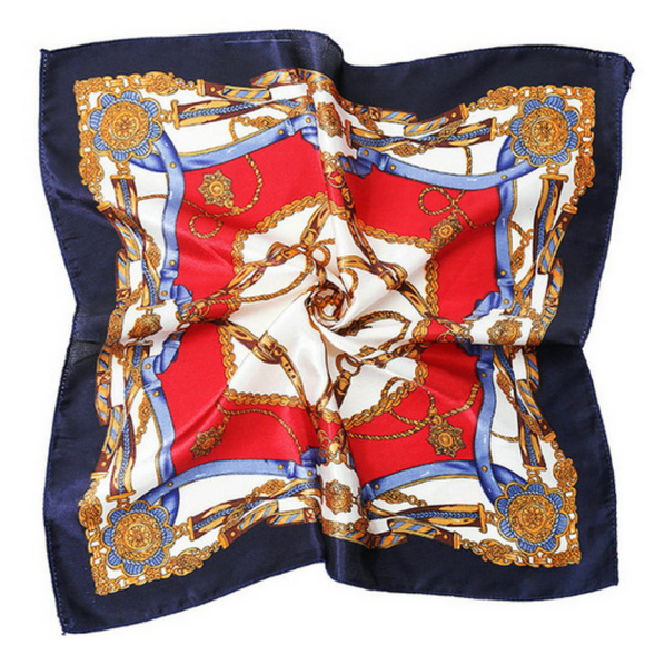 Fashion boho Floral Print Scarf bandana - Picture 3 of 8